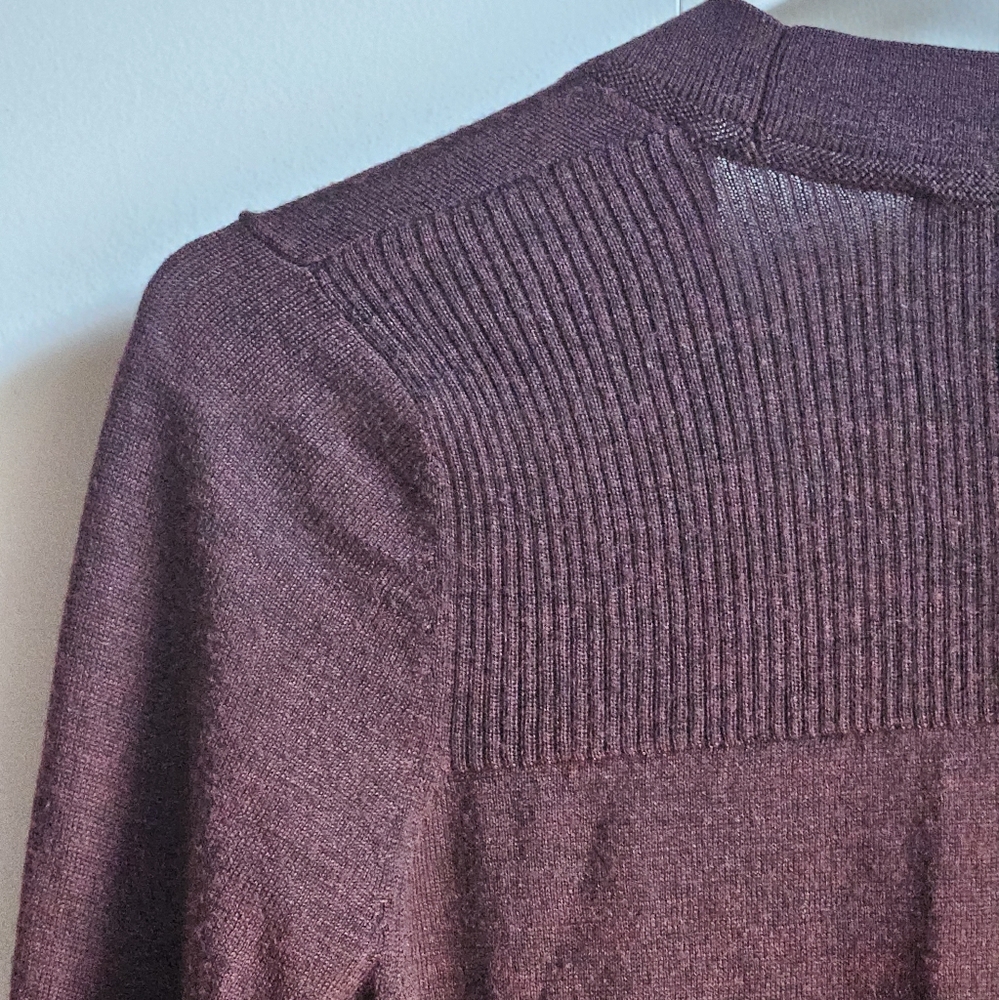 Loft V-Neck Button-Down Cardigan in Women's Small - Picture 9 of 14
